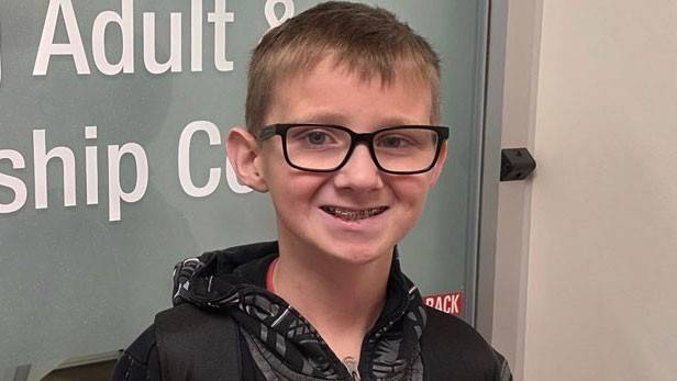 11-year-old Seth Walsh headshot.