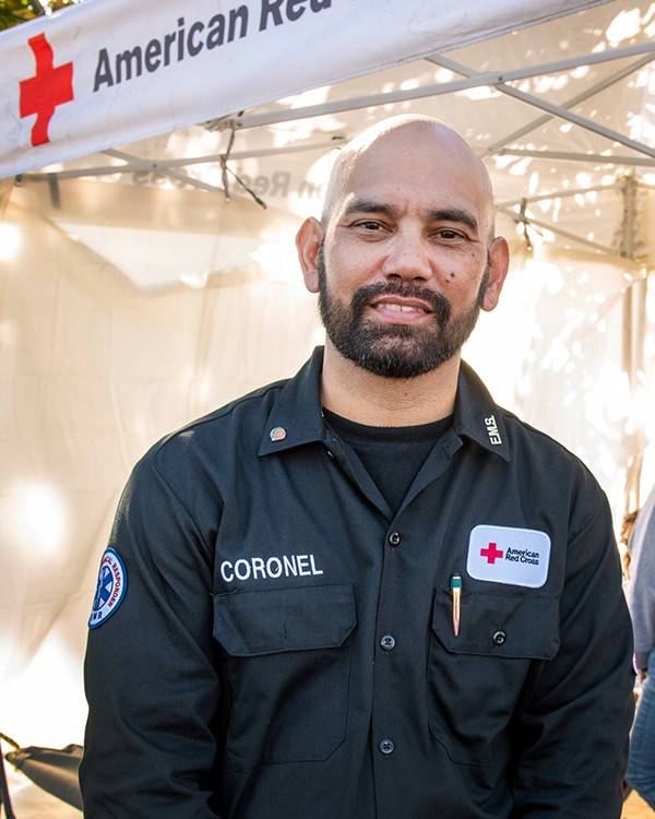 emergency medical responder Marc Coronel