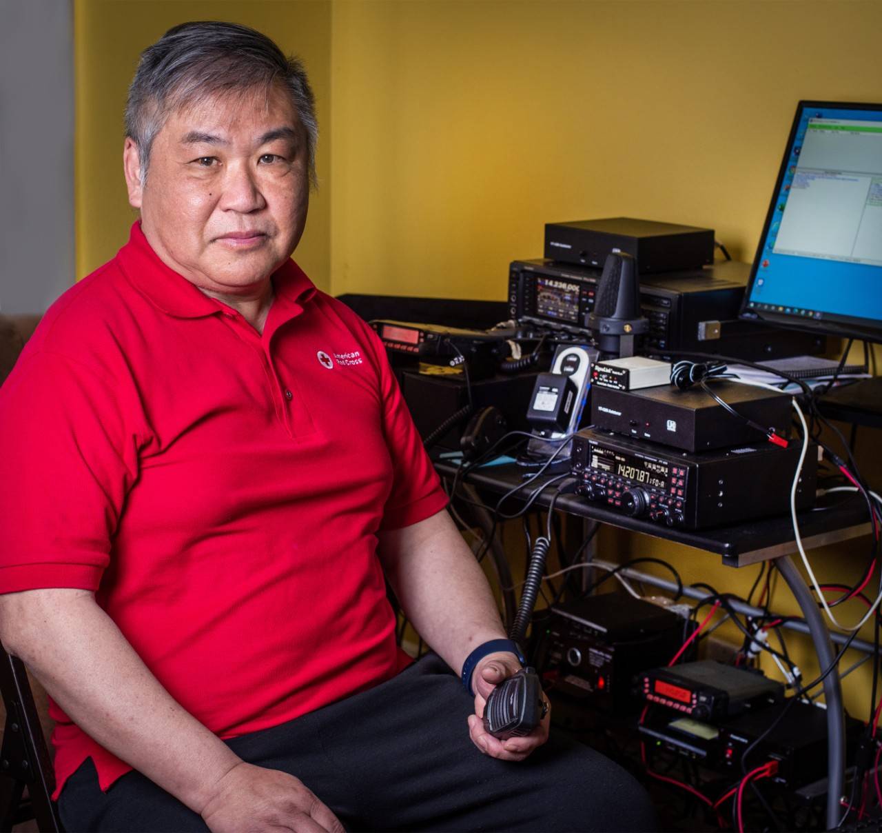 Volunteer Dr. Mark Chung as part of the Faces of the Mission collection