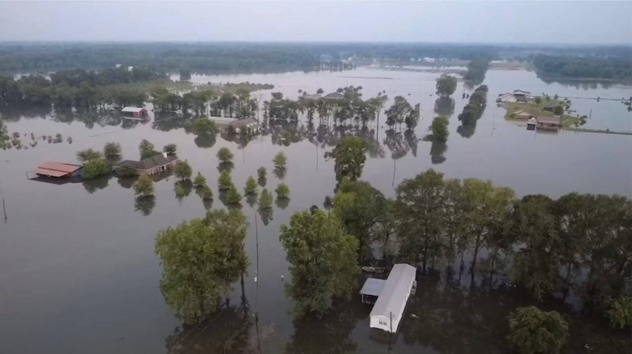 Image of flooded neighborhood