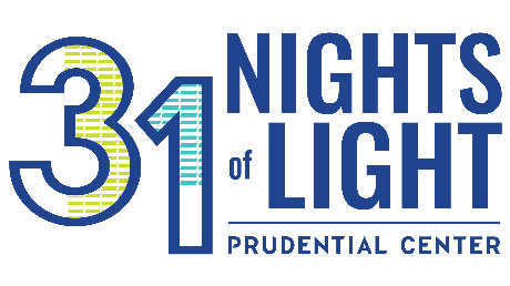 31 nights of light Prudential Center.
