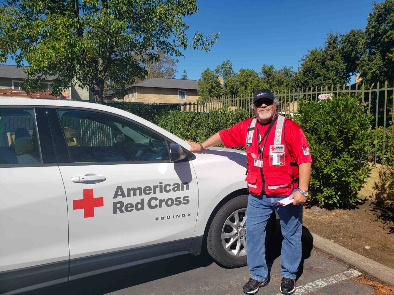 Volunteer Robert Smith from Sacramento