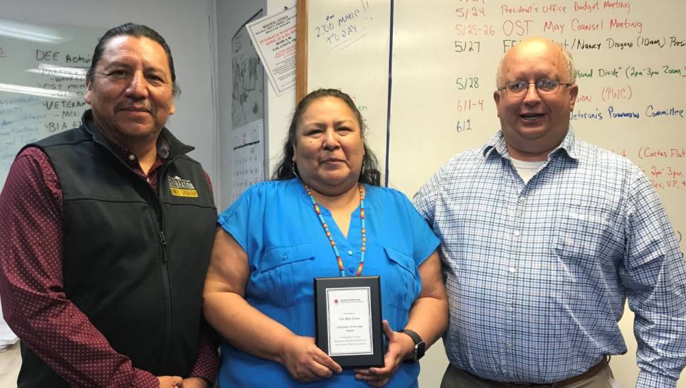 Oglala Sioux Tribal Member Receives Volunteer of the Year Award