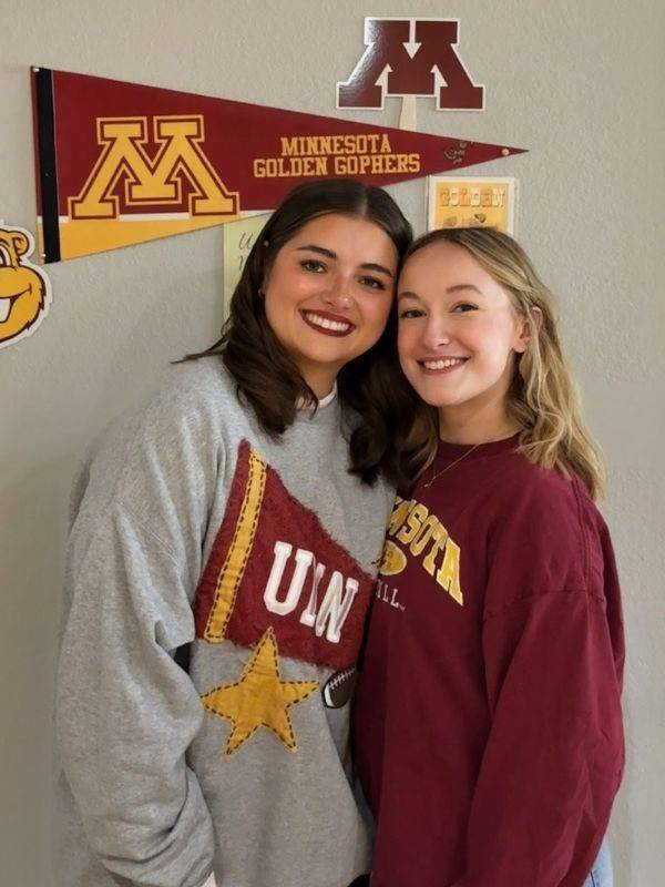 madelyn smiling with friend