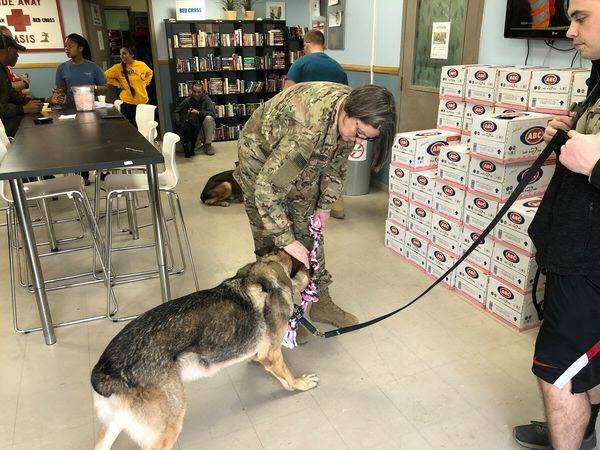 Gaby Gallagher, Red Cross Service to the Armed Forces
