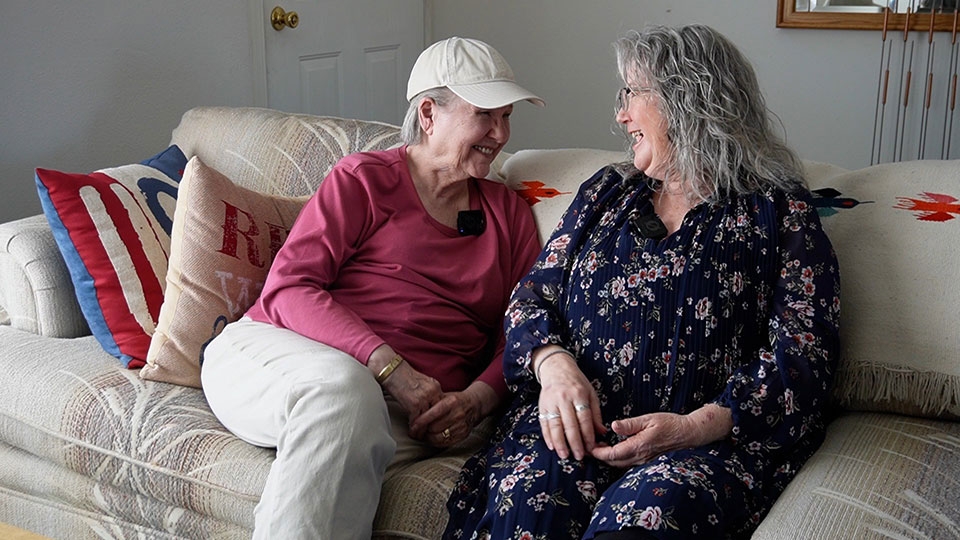 Boise area residents Kay Bradford and her niece, Deborah Taylor.