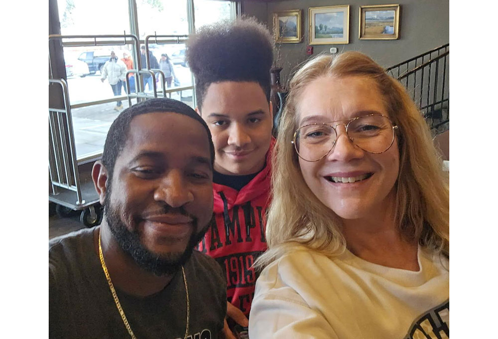 Trayson Harrell, seen here with his dad Eric and mom Amy, was diagnosed with sickle cell disease shortly after his birth. A lifesaving bone marrow transplant, supported by dozens of blood transfusions gave him a second chance.