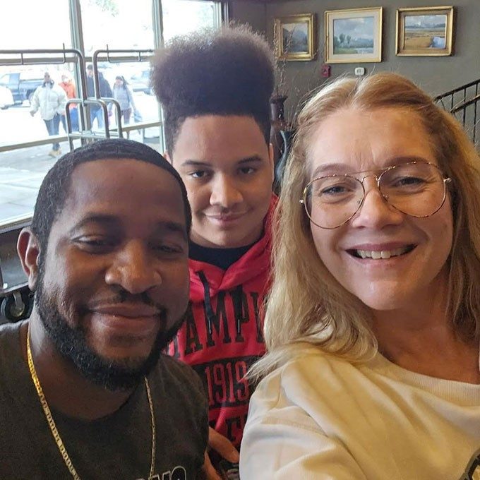 Trayson Harrell, seen here with his dad Eric and mom Amy, was diagnosed with sickle cell disease shortly after his birth. A lifesaving bone marrow transplant, supported by dozens of blood transfusions gave him a second chance.