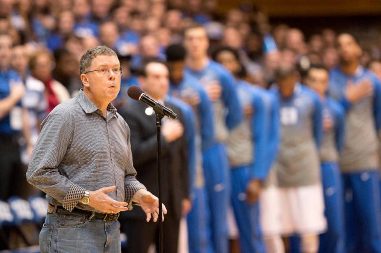 christopher ullman at a duke game
