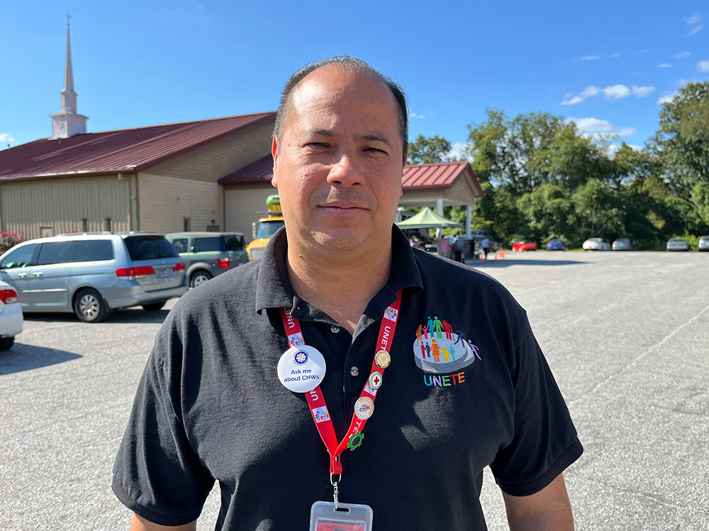 Unete Community Health Worker, Jose Hernandez.