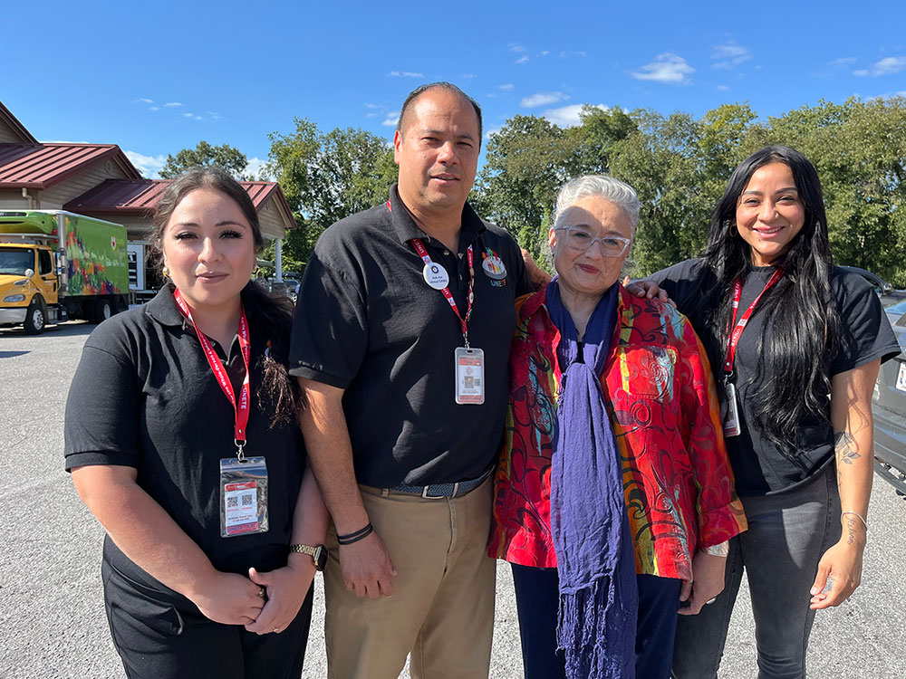 The UNETE team, including Founder and Exec Director Norma Duran Brown.