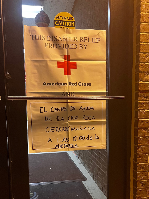 2023 dallas shelter door sign