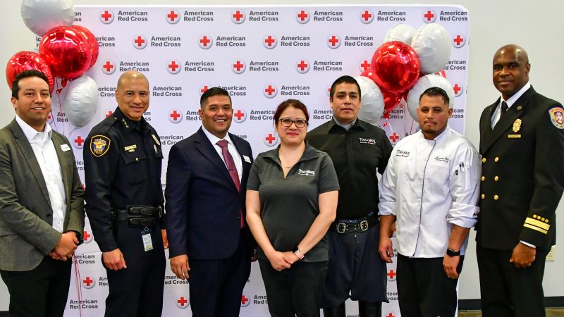 Texas de Brazil shared their delicious food at a public introduction for DFW Metro West Chapter Executive Director Adolph Aguirre.