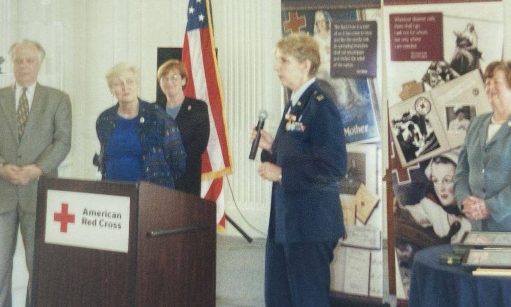 Jones-Weidman receiving award