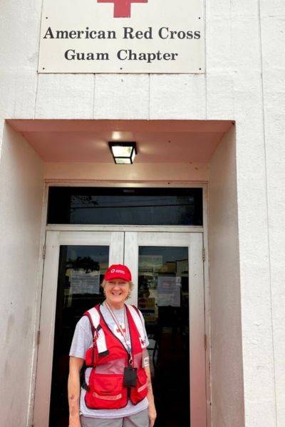 Red Cross Volunteer Diana Buckley Deployed to Guam after Typhoon Mawar ...