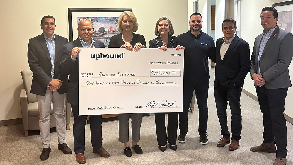 Platinum Partner Upbound Group Gives Back to Red Cross Community