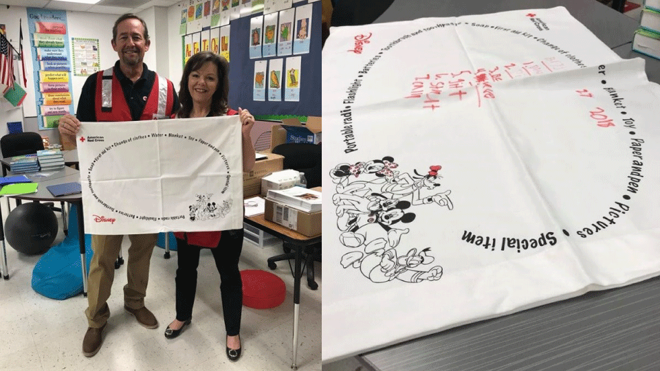 Lubbock Texas Red Cross Pillowcase Project RISD Schools