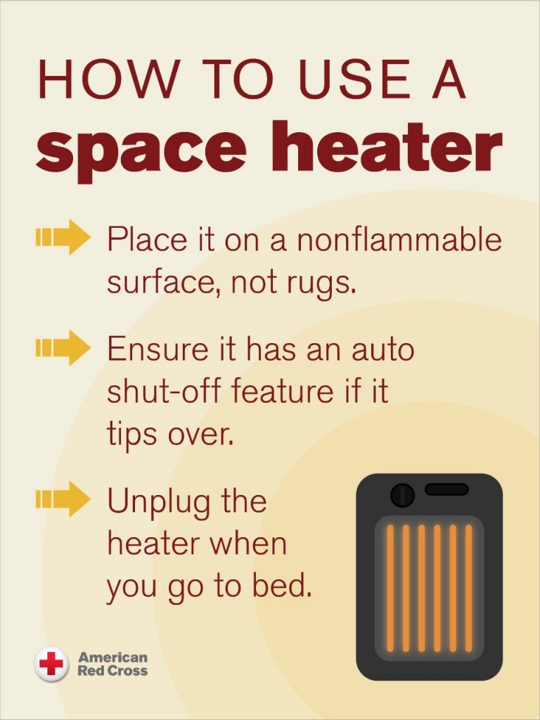 how to use a space heater