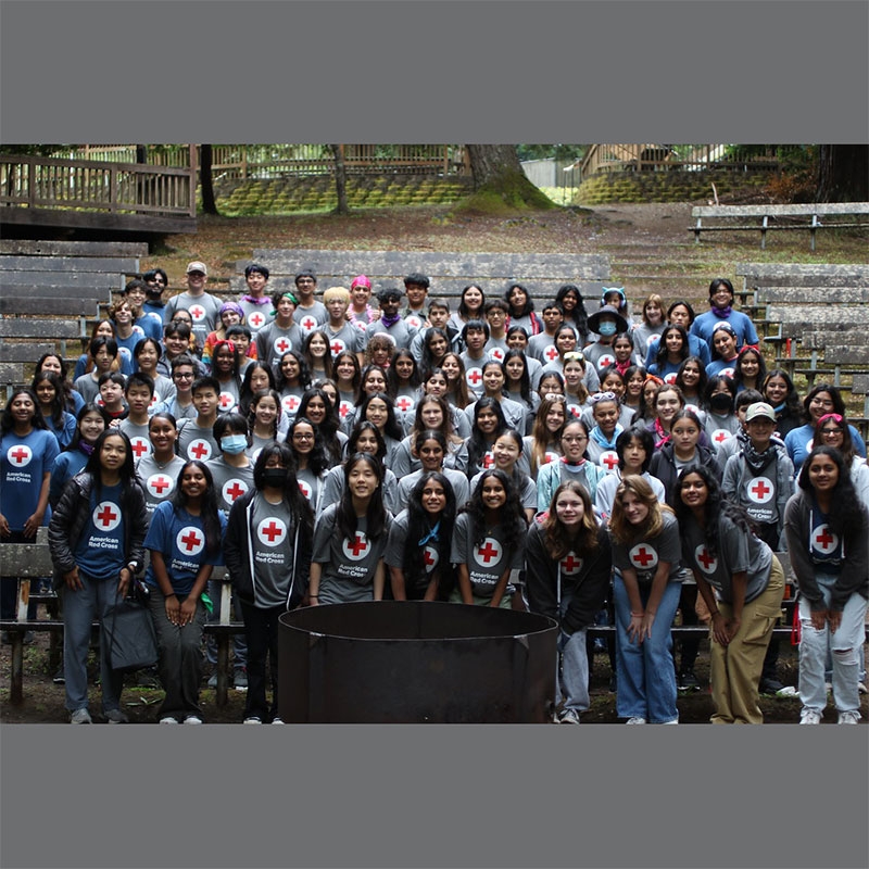 Group photo of The Red Cross Leadership Development Center students.