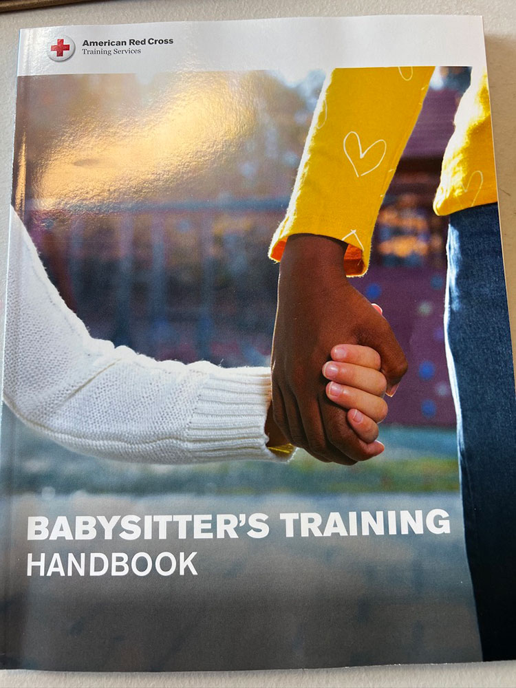 Red Cross Babysitter’s Training Course Student Manual cover.