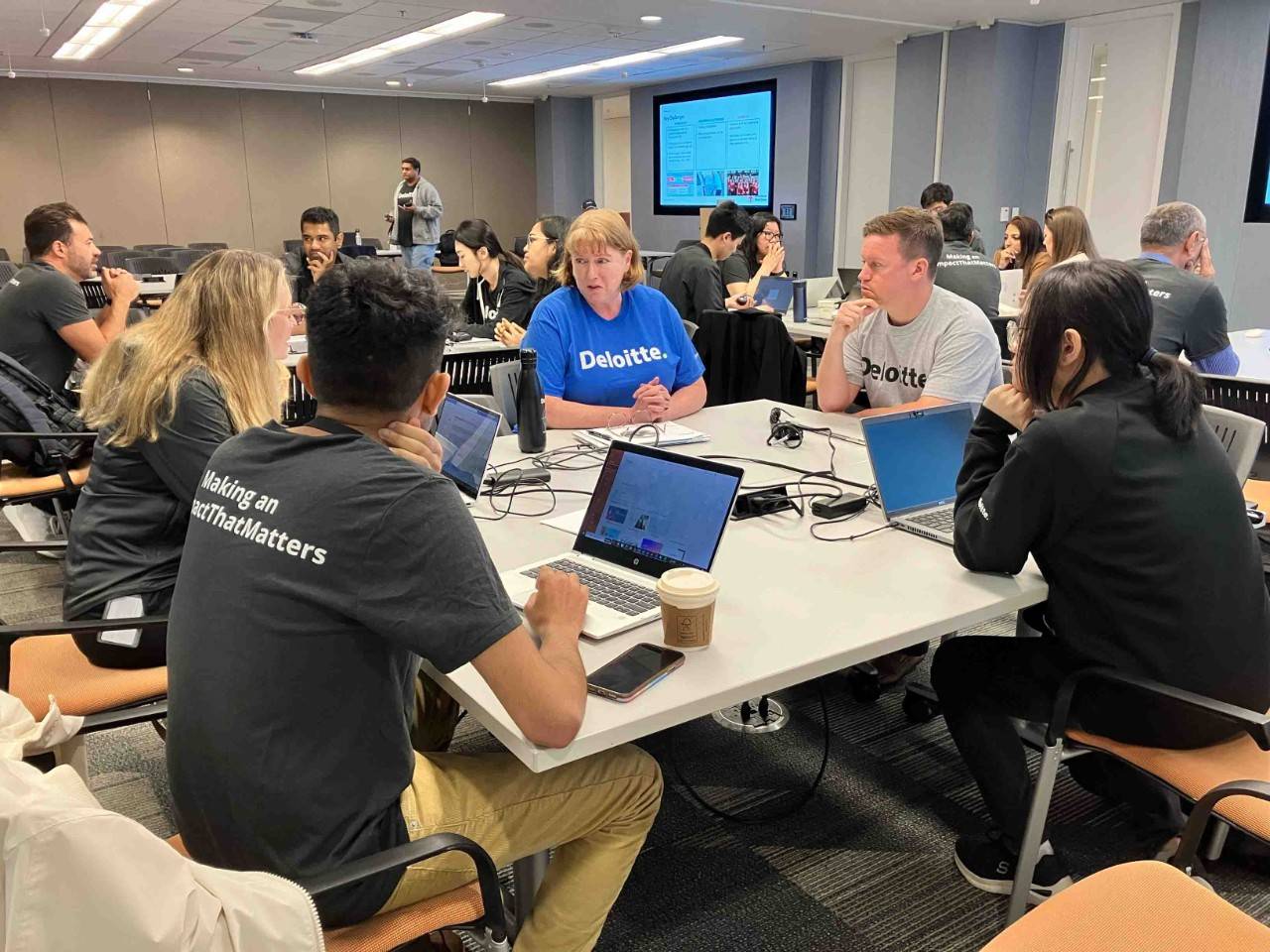 Deloitte Brainstorms Business Solutions for the Red Cross