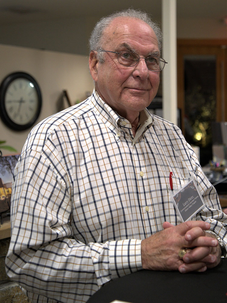 Colonel (Retired) Larry Dietz, US Army at the 2023 Comms Volunteer Gratitude Gathering – Mountain View.