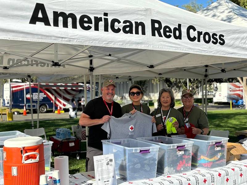 Volunteers joined the festivities for Fleet Week in San Francisco