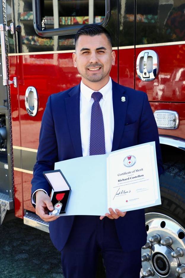 Off-duty police officer Richard Castellon
