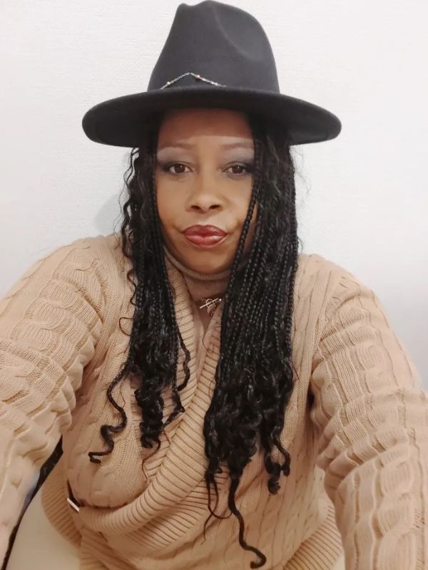 latrese in black hat