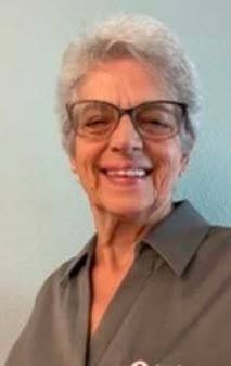 Red Cross volunteer Linda Crippin.