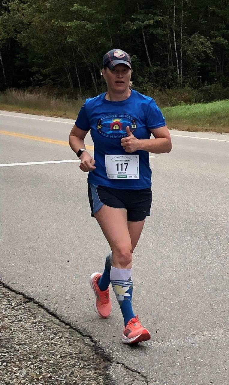 dorein morin running in 5k