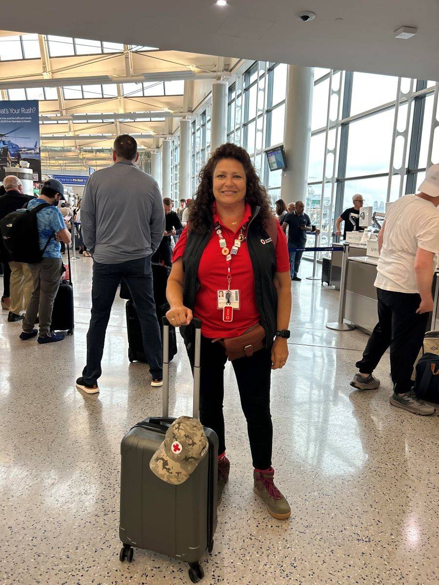 Red Cross Volunteer Dee Chase