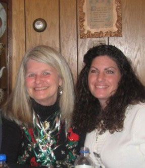 Dawn Carlson and her mother headshots.