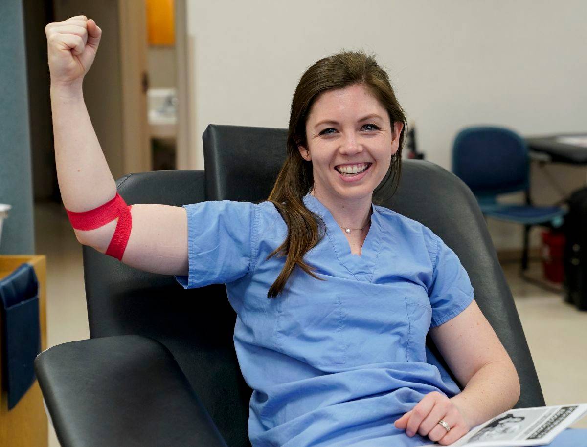 March 11, 2019. Monroe Carell Jr Children's Hospital at Vanderbilt, Nashville, Tennessee. Photographs from blood bank at Vanderbilt University Medical Center, blood donations at Red Cross on Monday, March 11, 2019 in Nashville, Tenn. Photo by Sanford Myers/American Red Cross
