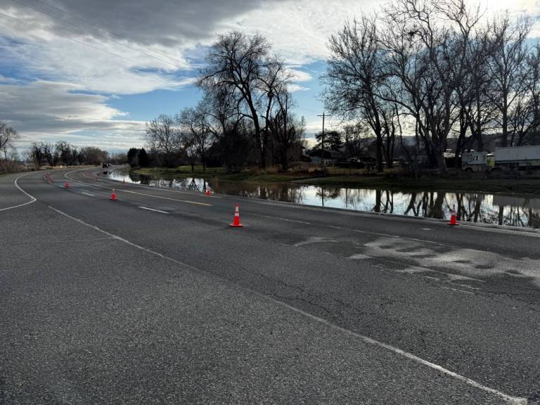 Image of flooded roadway