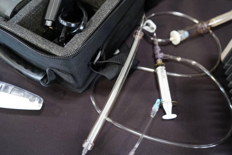 These are some of the tools used to store and provide life-saving blood to patients headed to the hospital. 