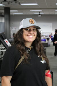 woman smiling after donating blood