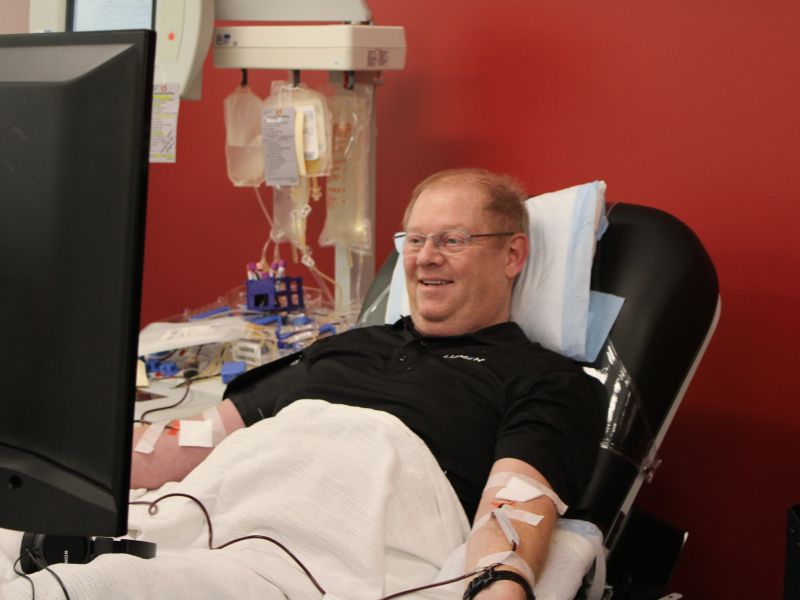 david dodd donating blood