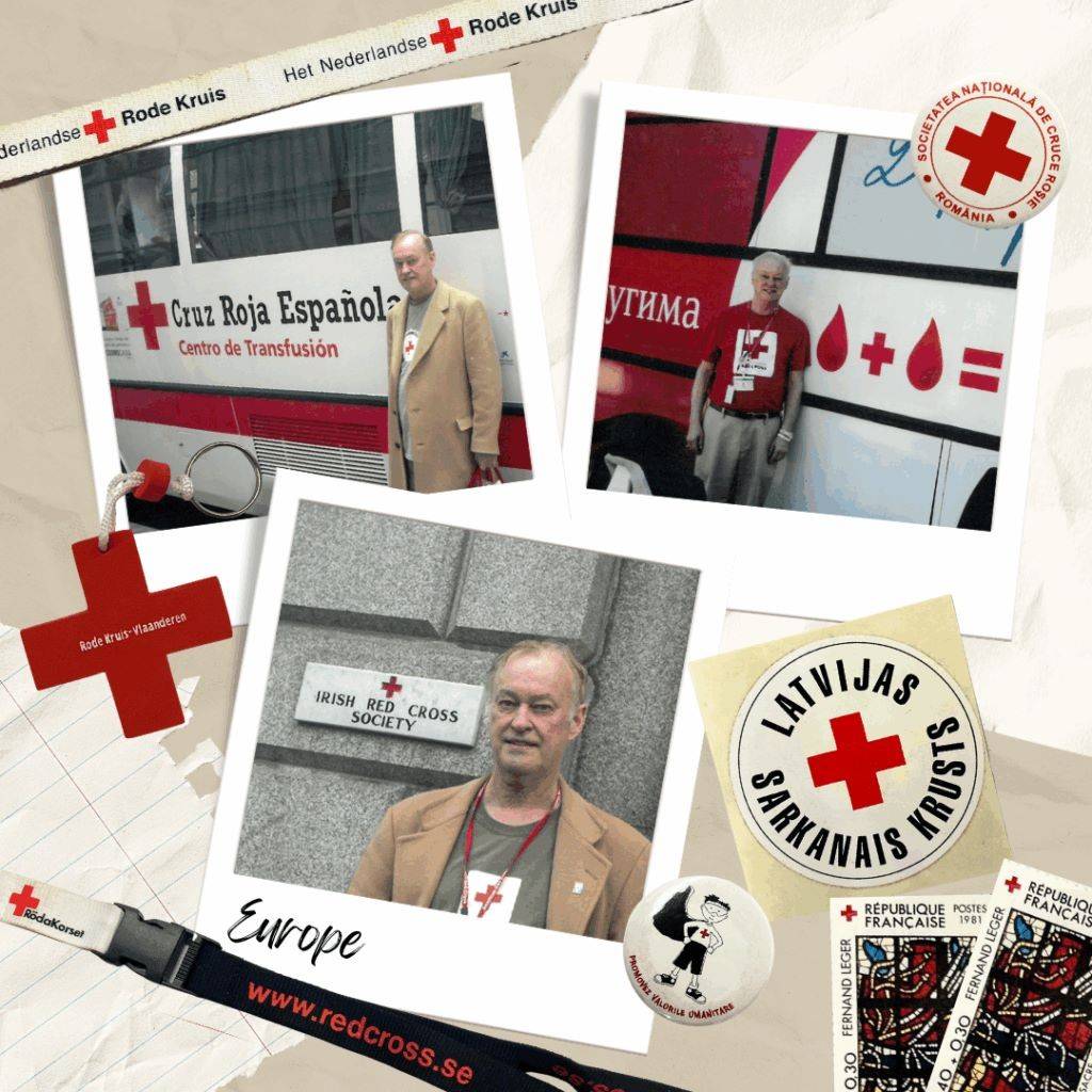 collage of volunteer don wirf