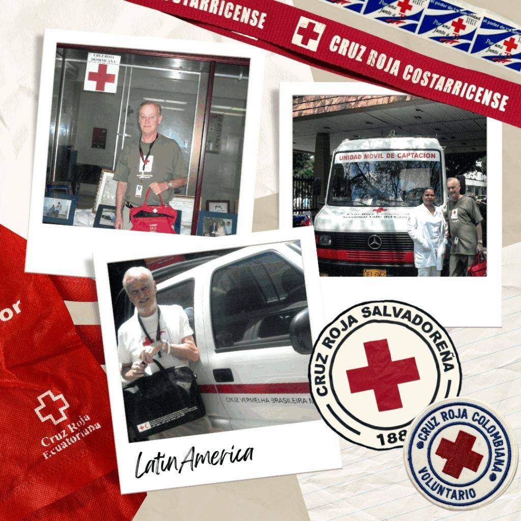 collage of volunteer don wirf