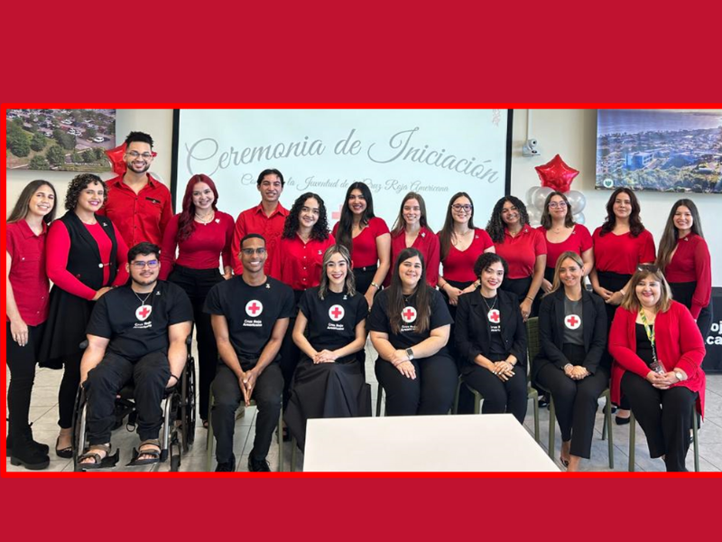 Iniciación pasada del Consejo de Juventud de la Universidad Interamericana, Recinto de Arecibo.