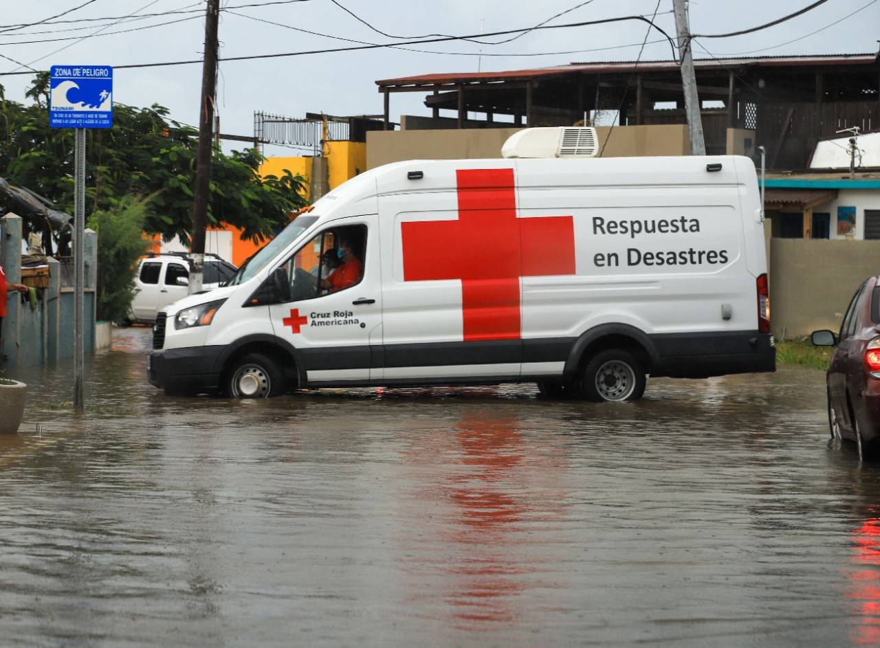 September 19, 2022. Salinas, Puerto Rico.
Red Cross Emergency Response Vehicle decides to take a different route to assess damages in Salinas, Puerto Rico.
Photo by Isaac León Vales/American Red Cross