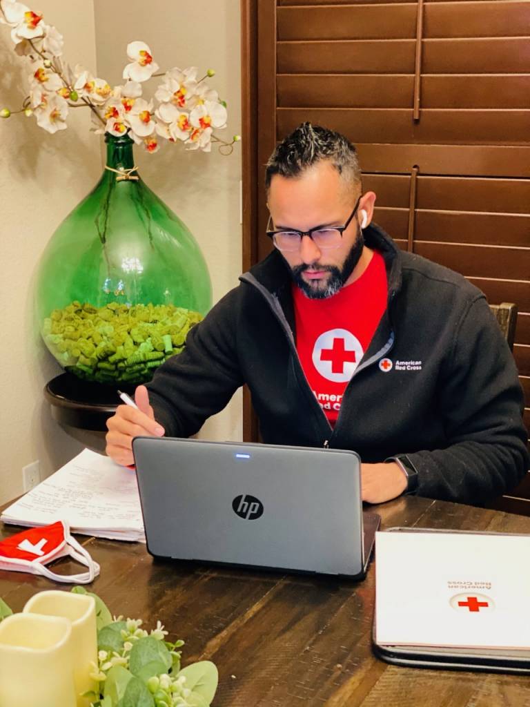 Red Cross staff participate in Compassion Calls