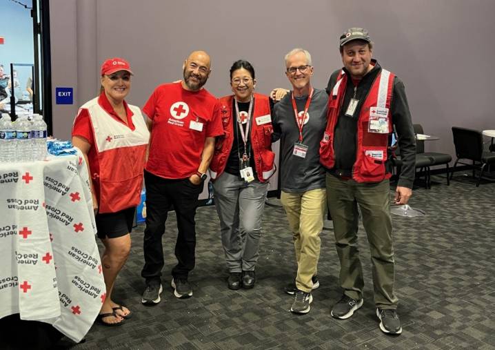 Local Red Cross Red Cross Volunteers Help People Affected by Southern California ...