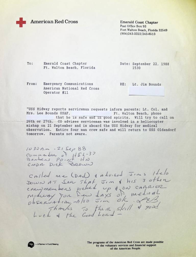 Red Cross letter.