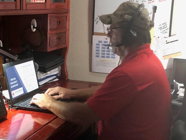 Red Cross staff participate in Compassion Calls
