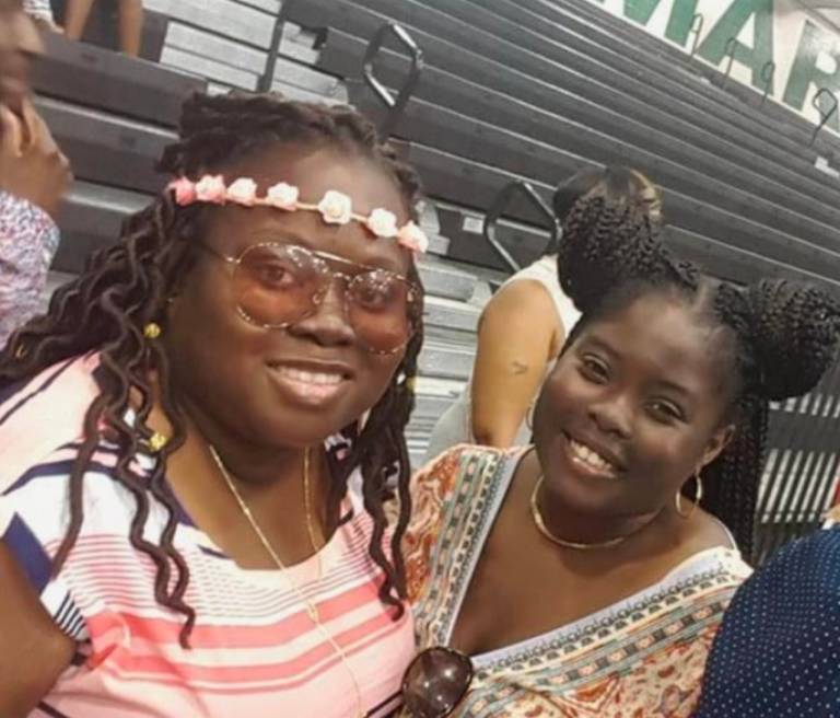Keiosha Pinckney and Erykah Weldon