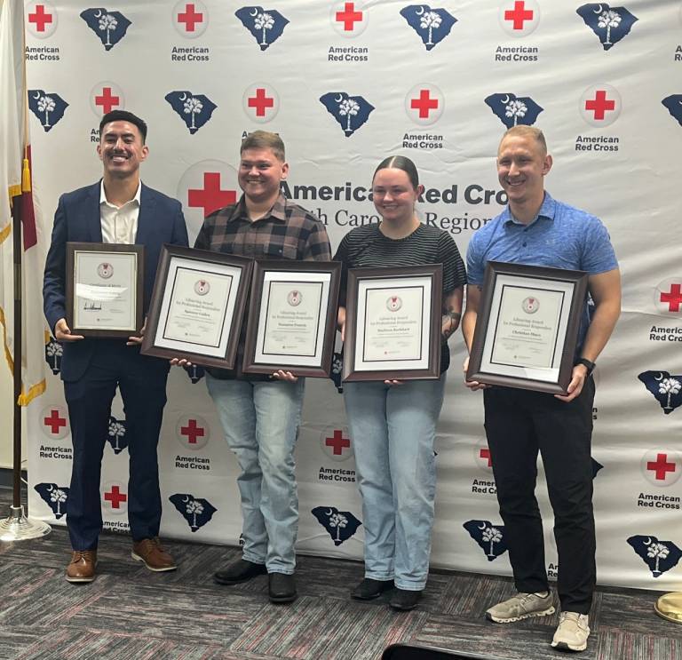 Lifesaving Award Recipents
