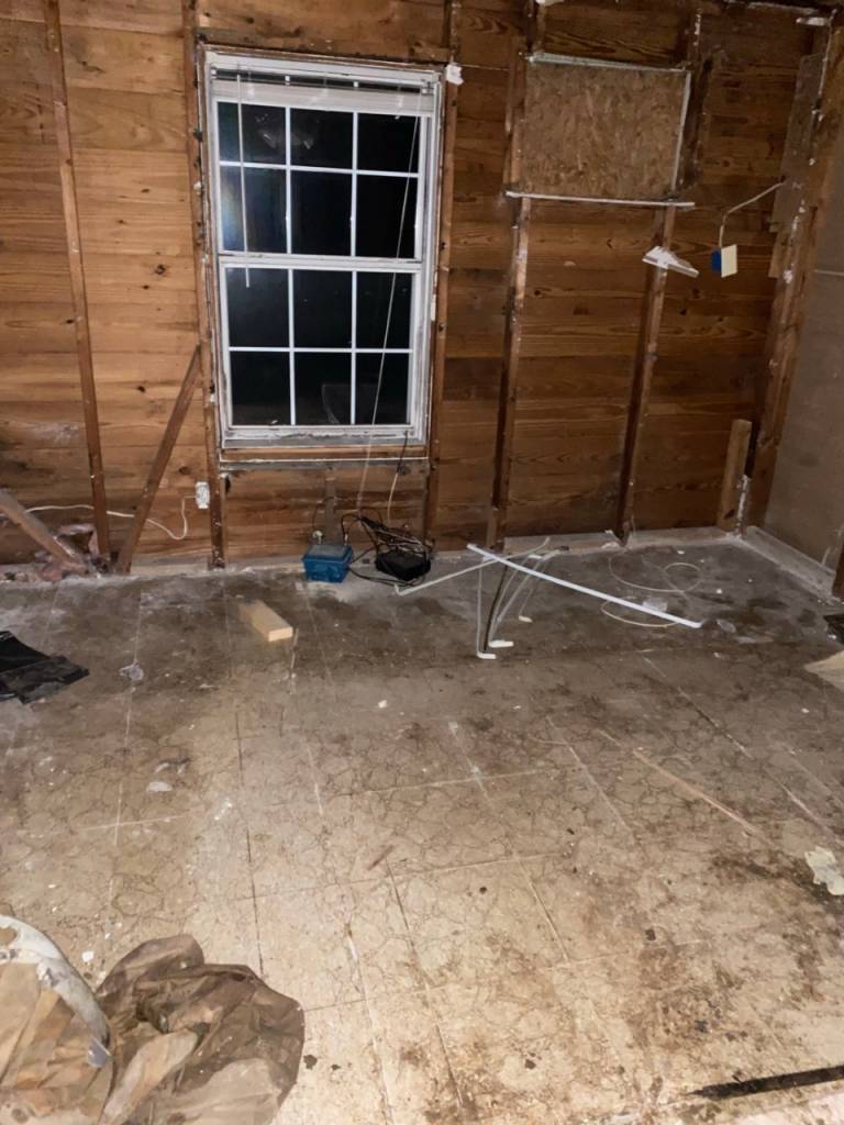 Inside of a house window
