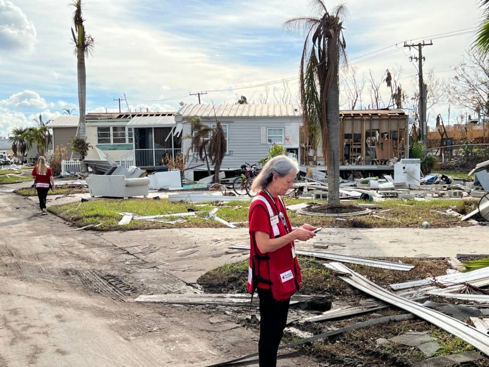 Red Cross Damage Assessment Teams Face an Extraordinary Challenge